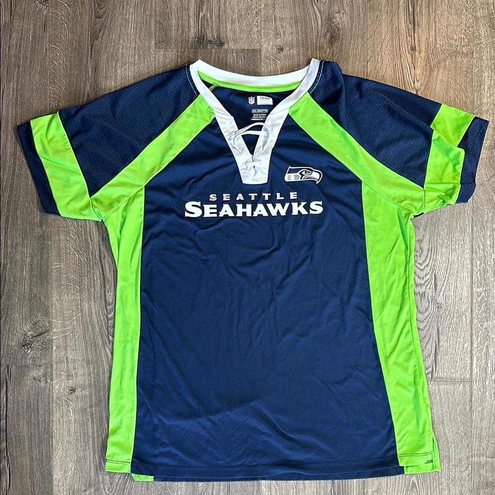 Seattle Seahawks XXL Jersey style Tshirt